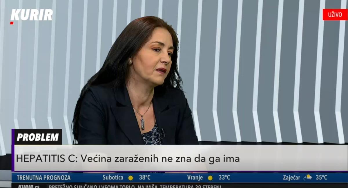 DOKTORKA VIOLETA RAKIĆ: Hepatitis C može bez simptoma biti u organizmu ...