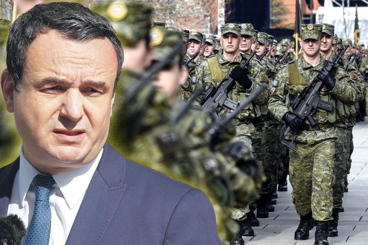 STRENGTHENING OF THE SO-CALLED KOSOVO SECURITY FORCES NEW VIOLATION OF RESOLUTION 1244 Analysts: Kurti is Arming Himself! HIS ONLY GOAL IS THE ETHNIC CLEANSING OF SERBS FROM KOSOVO AND METOHIJA!