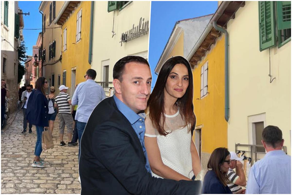 Kurir Paparaco Sergej Ćetković sa suprugom Kristinom u šopingu u ...