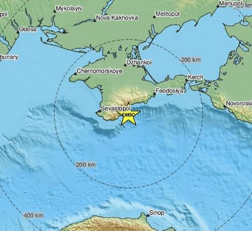 Zemljotres magnitude tri stepena po Rihterovoj skali dogodio se u Crnom ...