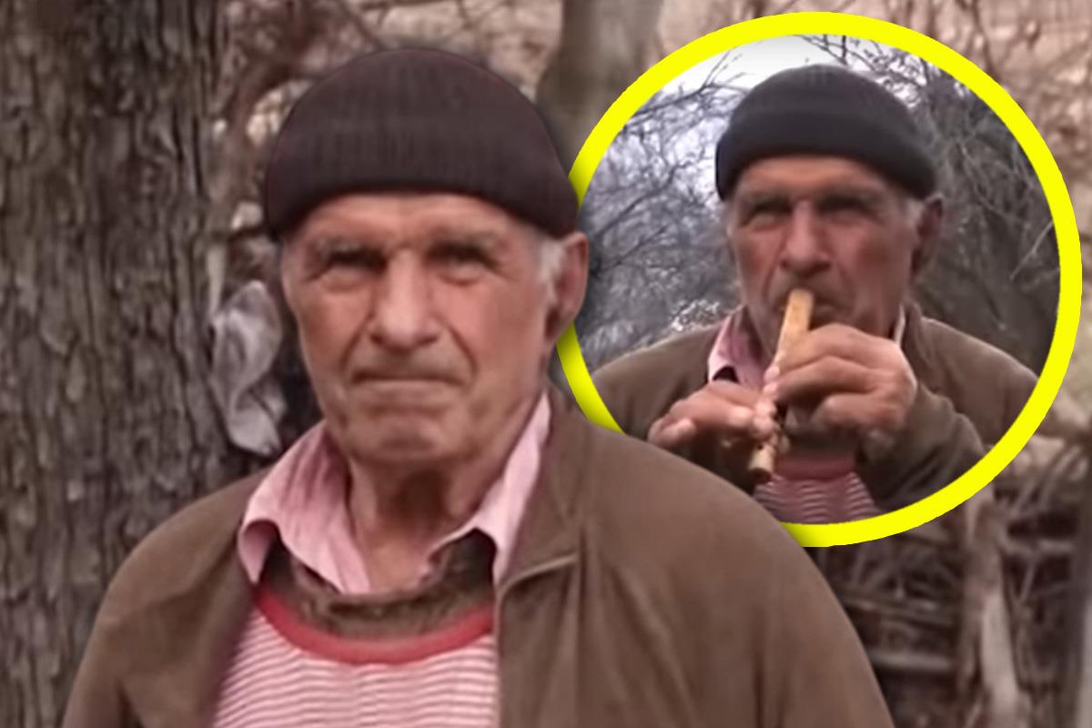 Deka Vehbija Orovčanin (85) čuva stado na planini | Kurir