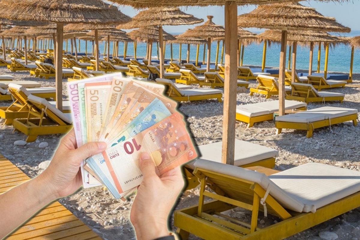 Na ovoj plaži komplet ležaljki košta 200 evra! Obala Jadrana rezervisana samo za one sa dubokim džepom