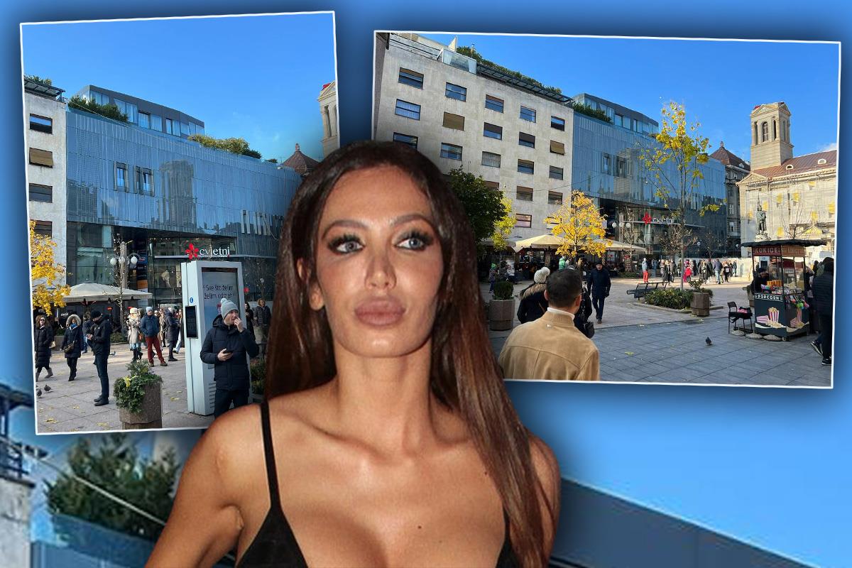 GLASS BUILDING, APARTMENT OF 8 MILLION €, PRIVATE PARK, PARKING AND 24-HOUR SECURITY Brutal luxury of Soraja Vučelić: The terrace alone is 16 square meters...