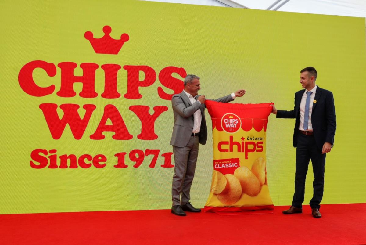 Chips Way iz Čačka kompletirao najveći investicioni ciklus u svojoj istoriji, vredan preko 20 miliona evra