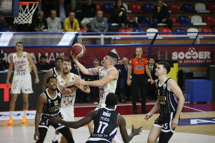 PARTIZAN - FMP:  Nilikina se vratio, crno-beli drže prednost