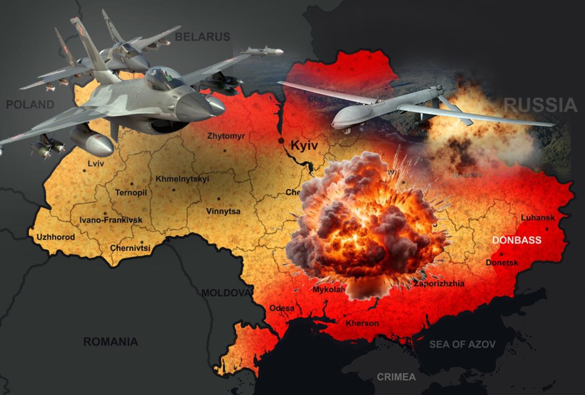 MASOVNI RUSKI NAPAD RAKETAMA I DRONOVIMA NA UKRAJINU! Odjekuju eksplozije u milionskom gradu, Putin poslao 13 bombardera, otkriven cilj, dignuti NATO avioni