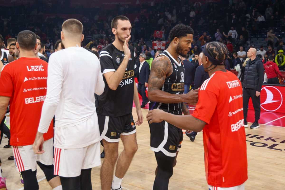 OVAKO IZGLEDA TABELA EVROLIGE POSLE 16 KOLA:  Crvena zvezda i Partizan najbliže komšije, ali trenutno van 10 najboljih