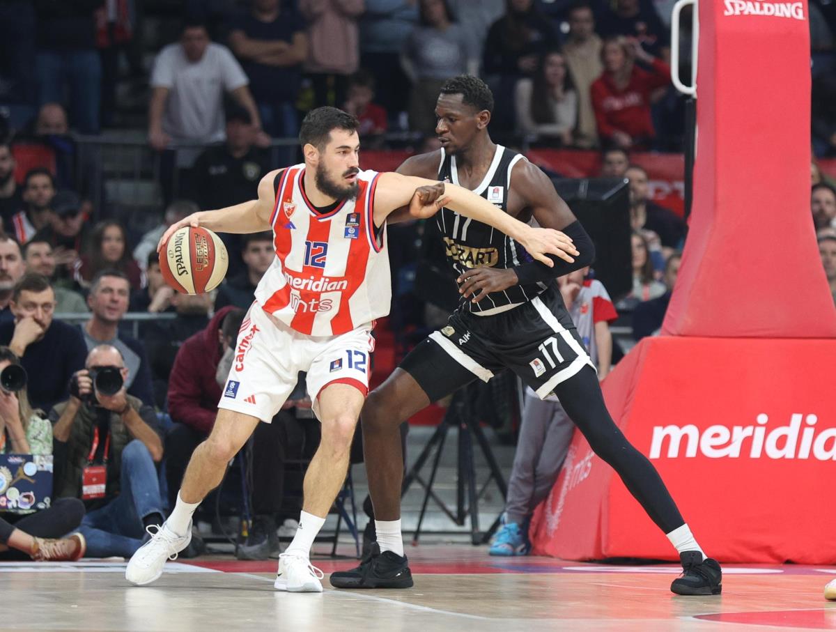 OVAKO IZGLEDA TABELA EVROLIGE POSLE 18. KOLA: Crvena zvezda i Partizan pobedama znatno uvećali šanse za plej-of