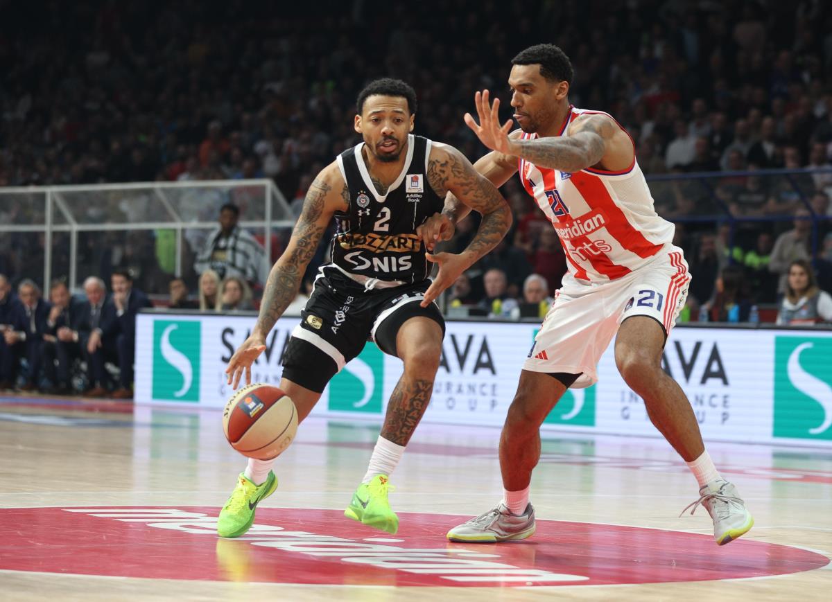 OVAKO IZGLEDA TABELA EVROLIGE POSLE 22 KOLA: Pogledajte gde su sada Crvena zvezda i Partizan posle pobeda