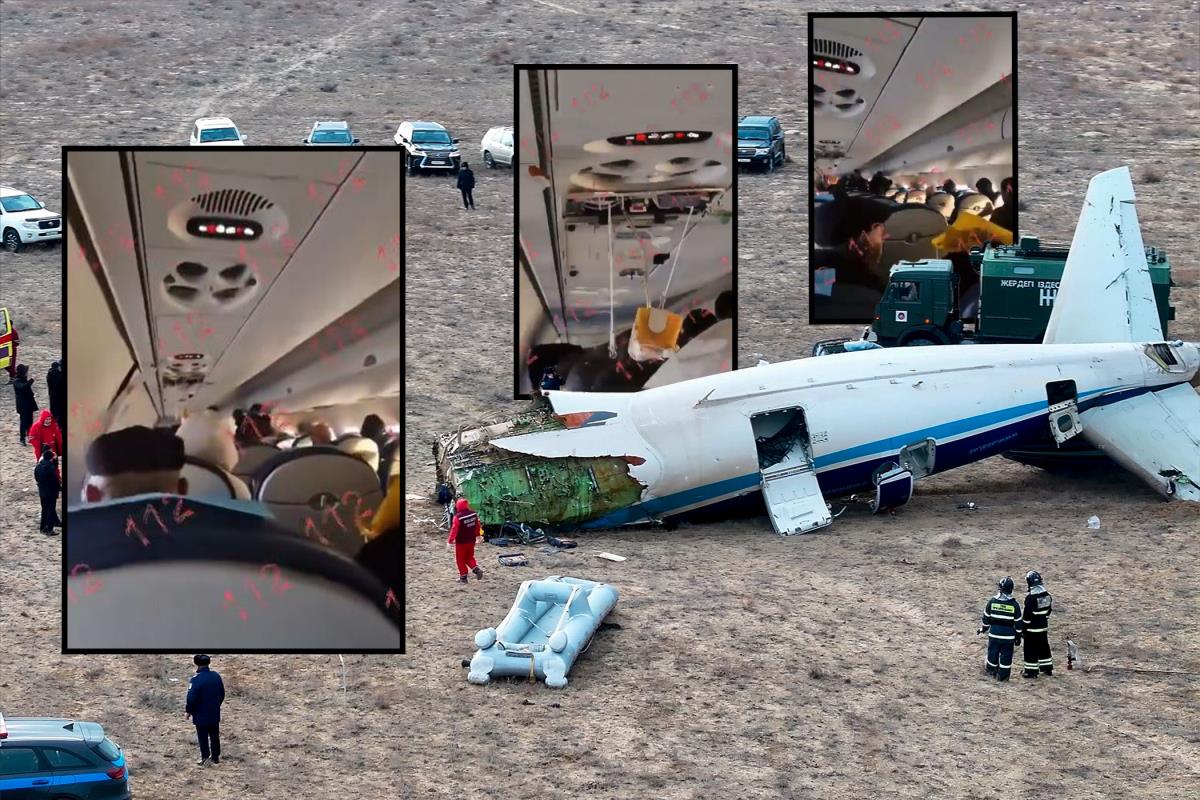 Kako su putnici preživeli pad aviona u Kazahstanu, otkriveni detalji ...