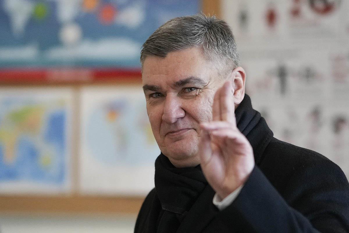 "PRUŽIĆU RUKU VLADI": Milanović posle ubedljive pobede u prvom krugu predsedničkih izbora u Hrvatskoj očekuje trijumf i u drugom krugu