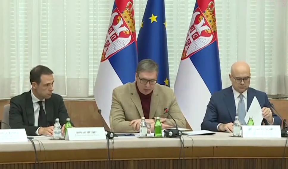 UŽIVO PREDSEDNIK VUČIĆ NA SEDNICI VLADE SRBIJE: SAD uvešće sankcije, ne generalne, ne opšte, ne samo finansijske već sveukupne sankcije našoj kompaniji NIS