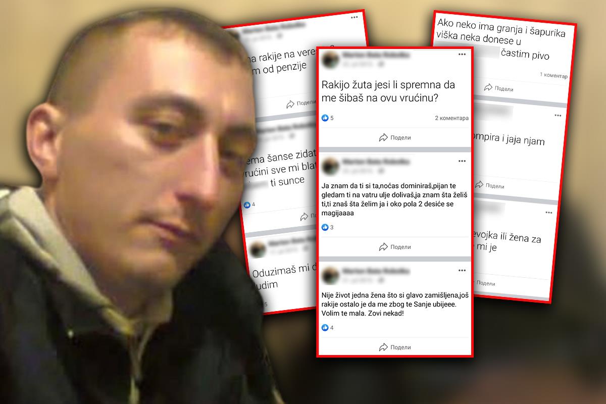 "IMA LI NEKA DEVOJKA ILI ŽENA ZA UDAJU? VREME MI JE!" Ubica majke iz Srbobrana objavljivao šokantne statuse na Fejsbuku, u nekoliko navrata pomenuo i majku Miru