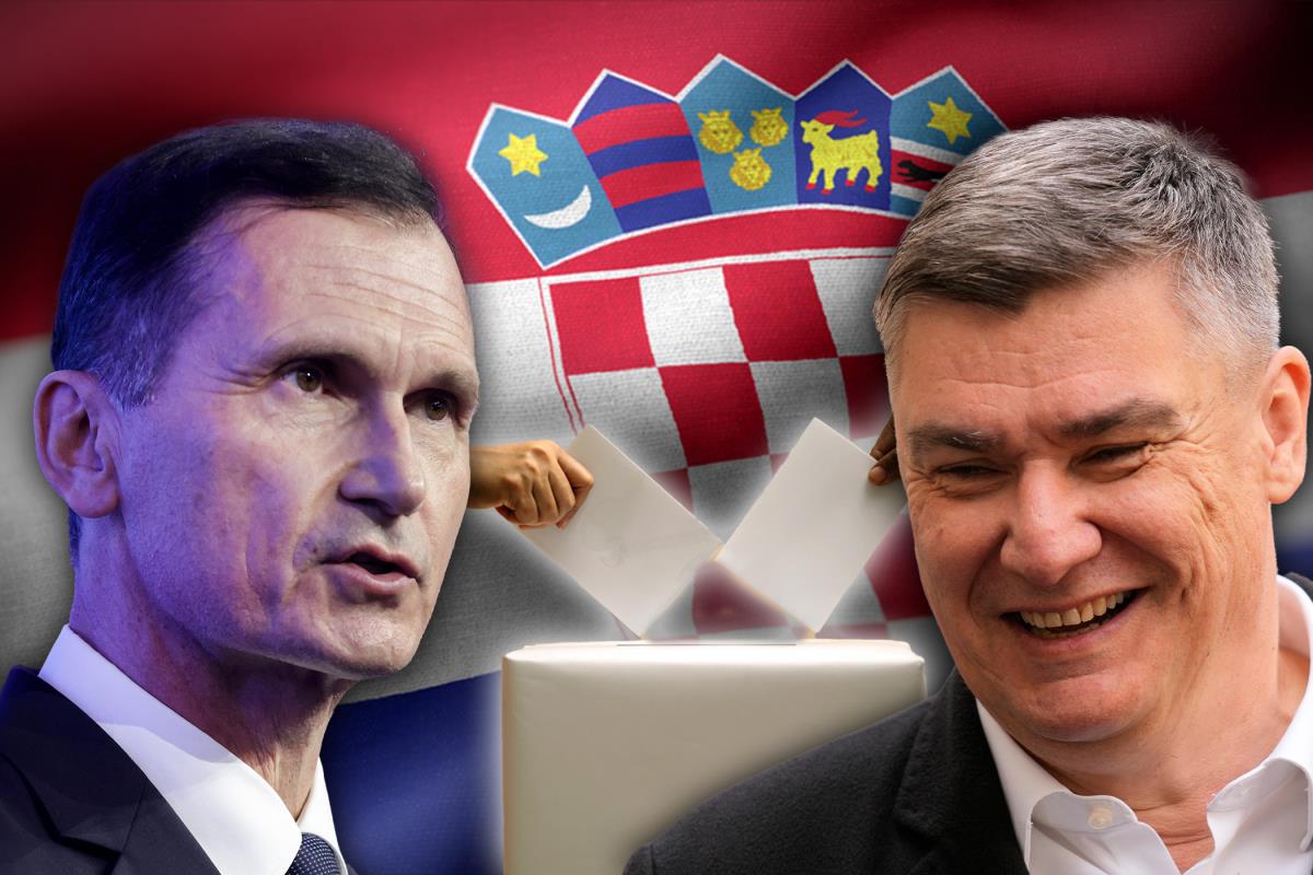 HRVATSKA BIRA IZMEĐU PRIMORCA I MILANOVIĆA! OTVORENA BIRALIŠTA U 7h! Počeo drugi krug predsedničkih izbora! Rezultati već u 19:30 h! Ko će pobediti?