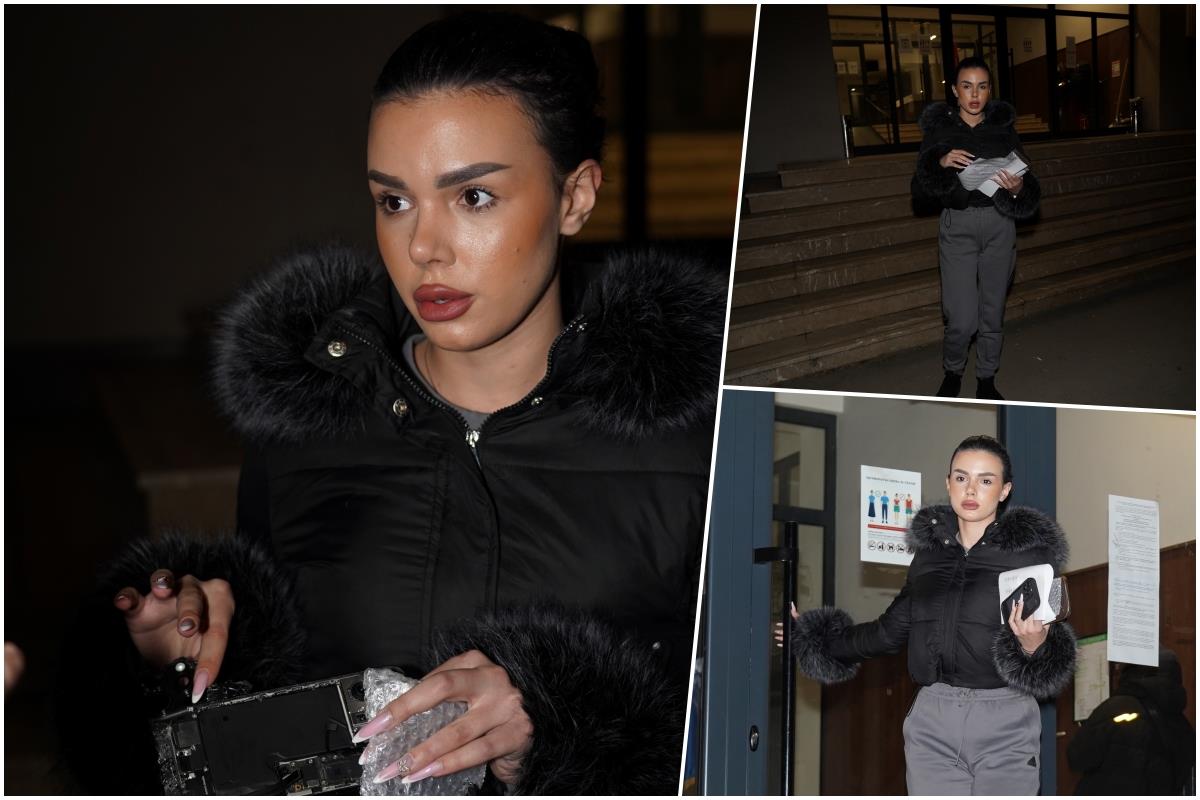 ANITA STANOJLOVIĆ PRIJAVILA ANĐELA POLICIJI! Pobednica "Elite" uslikana ispred stanice posle skandala u novogodišnjoj noći, otkrila sve detalje! (FOTO)