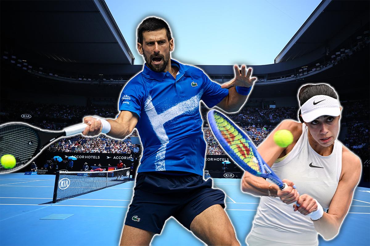 STVARNO JE NAJVEĆI! Pogledajte kako je Novak Đoković proslavio pobedu Olge Danilović! Nervozno cupkanje, pa osmeh i aplauz! (VIDEO)