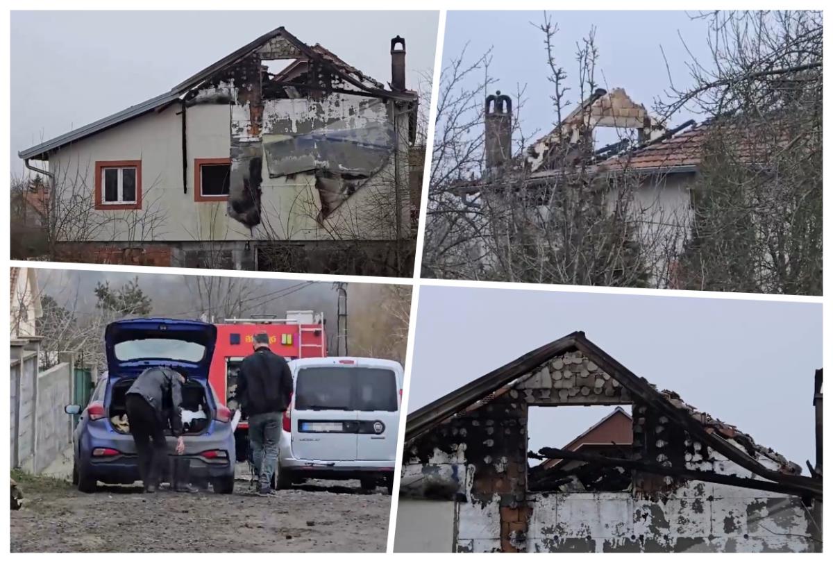 KURIR NA MESTU TRAGEDIJE, TEŽAK PRIZOR U BARAJEVU: Garež, izgoreli dušeci i jorgani, porodice su preplašene, čekaju vesti o najmilijima, drama trajala satima