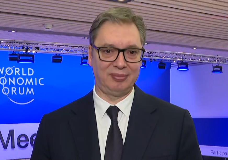 UŽIVO PREDSEDNIK VUČIĆ IZ DAVOSA: Razgovarao sam sa poljskim predsednikom, uskoro ga očekujem u Beogradu