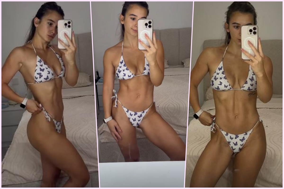 DŽEHVINA SNAJKA BILA SEDAM DANA NA DETOKSU: Sad se skinula u minijaturni bikini i pokazala svaki mišić svog tela (FOTO)