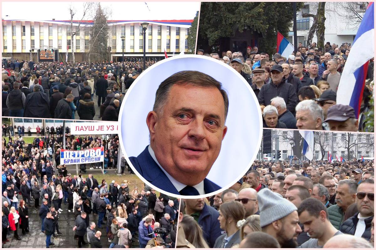 Banjaluka na nogama, ovako su građani reagovali na izricanje SRAMNE presude predsedniku Republike Srpske!