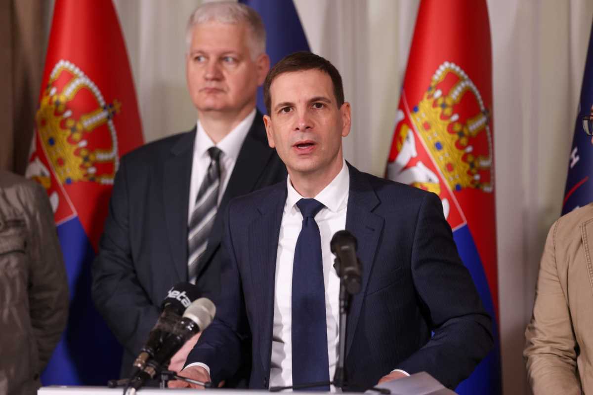 "I KNOW PEOPLE WHO VOTED FOR VUČIĆ" BLOCKADE WAR DOES NOT SUBSIDE! Sergej Trifunović: I would really like to meet someone who would vote for Miloš Jovanović