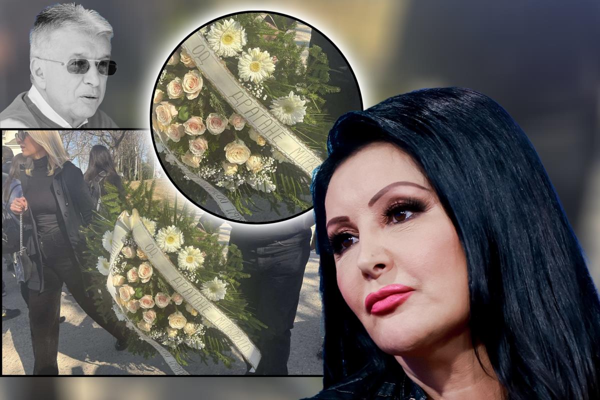 DRAGANA MIRKOVIĆ POSLALA VENAC OD RUŽA I GERBERA: Muzička zvezda veče pre sahrane se čula sa Suzanom i uputila joj snažne reči