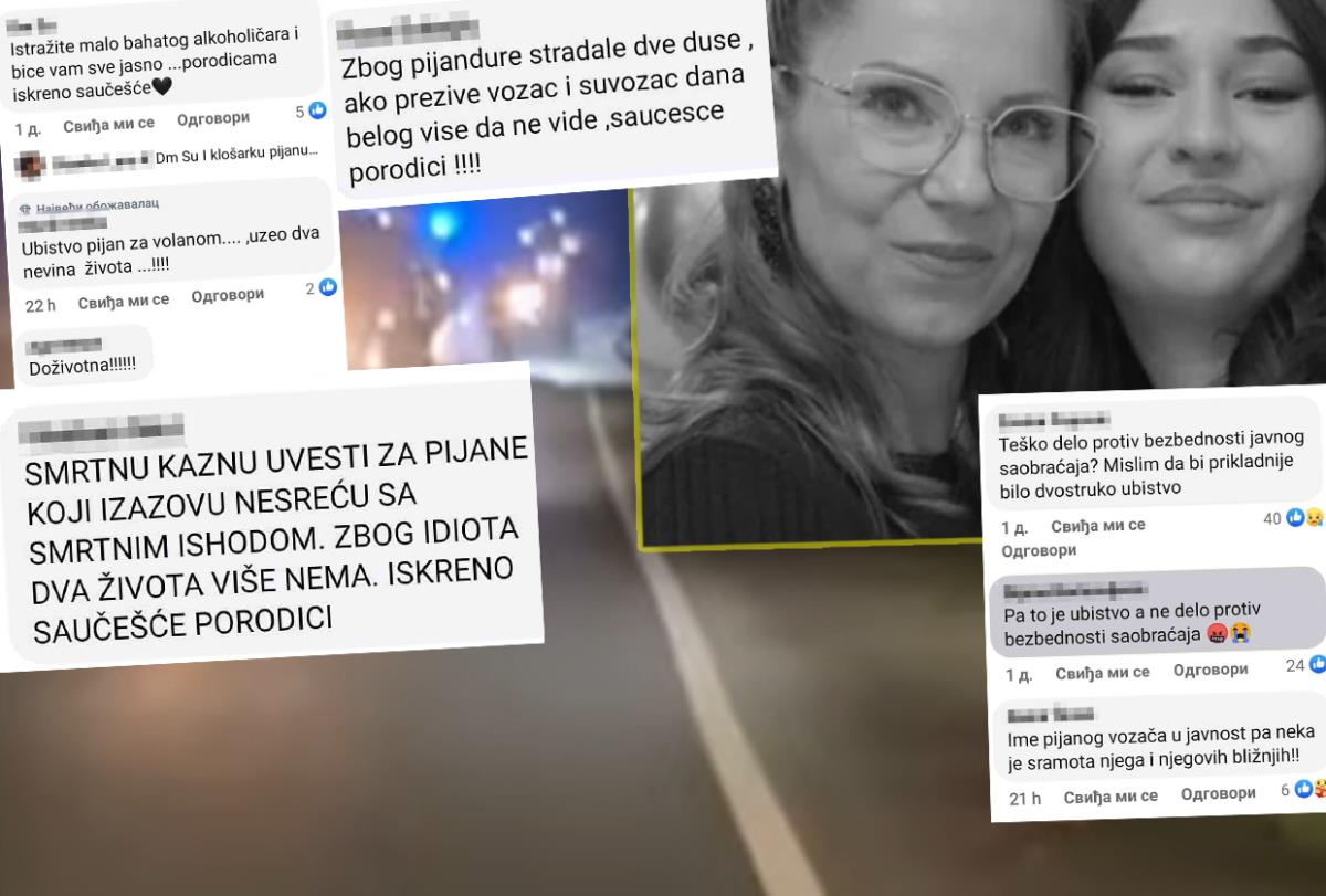 "OVO JE UBISTVO SA PREDUMIŠLJAJEM, A NE NESREĆA!" Nakon stravične pogibije majke i ćerke kod Subotice, prijatelji traže pravdu: Doživotna za bahatog vozača