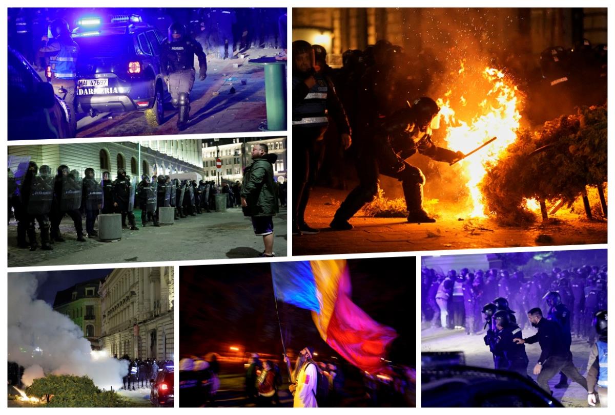 BUKUREŠT GORI ZBOG ĐORĐESKUA, MASK SE MEŠA I U RUMUNSKE IZBORE: Haos zbog zabrane proruskog kandidata optuženog da je član fašističke organizacije (FOTO, VIDEO)