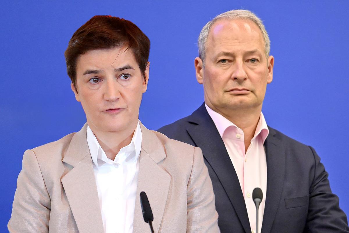 "VREME VUČIĆA TEK DOLAZI, A NA OSTALE ŠIDERE SE SPUŠTA ZAVESA" Brnabić reagovala na izjavu Andreasa Šidera o Dodiku: "Neka mu na engleski jezik prevede Đilas!"