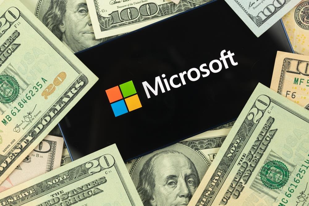 Доходы Microsoft значительно выросли