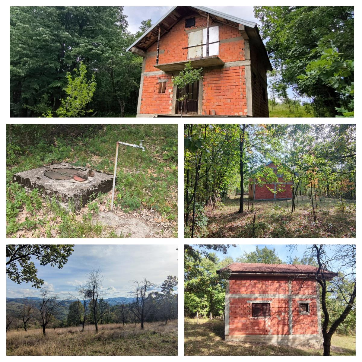 Kuća usred šume, sa vodom i blizu poznatog manastira za 17.500 €: Parcela u srcu prirode čeka novog vlasnika! Kuća usred šume, sa vodom i blizu poznatog manastira za 17.500 €: Parcela u srcu prirode čeka novog vlasnika!