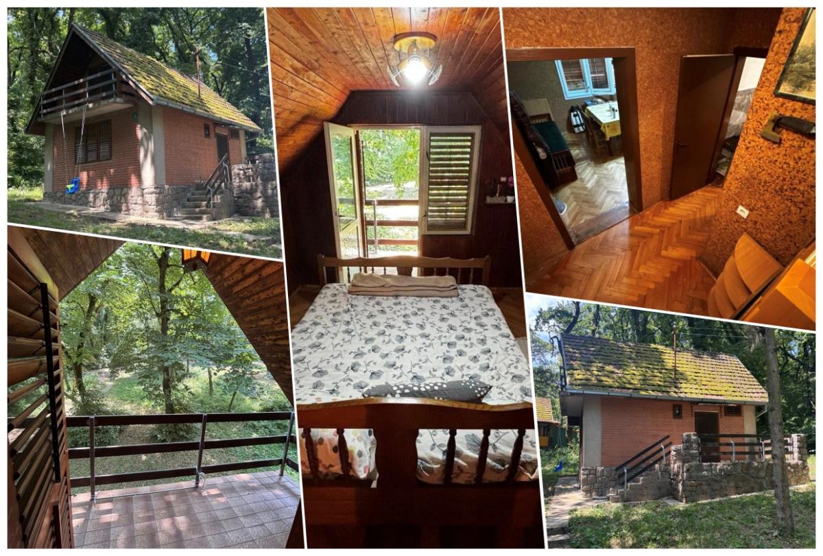 Prodaje se vikendica iz snova za siću! Na Fruškoj gori je, ima pogled na Dunav, 2 terase, a može i zamena za auto