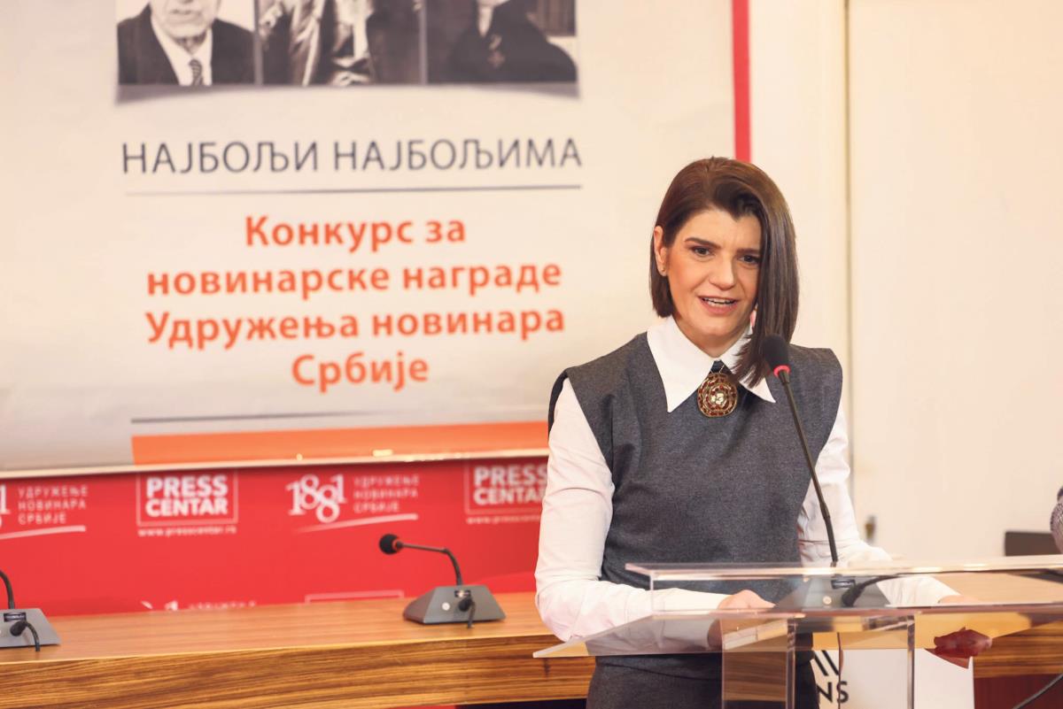 Novinarki Kurira Jeleni S. Spasić nagrada za reportaže o Prebilovcima ...
