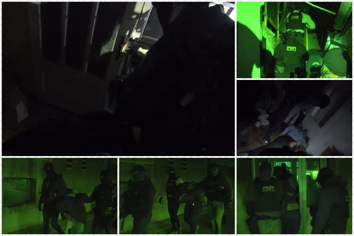 SPECIJALCI POLOMILI VRATA I UPALI U STAN Filmska scena hapšenja mladića (19) osumnjičenog da je zapalio lokal muža poznate voditeljke (VIDEO)