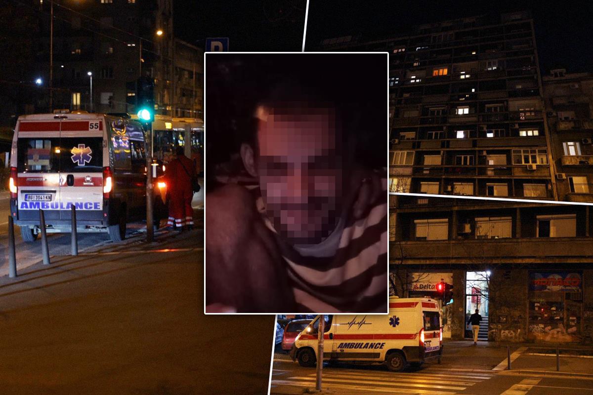 OVO JE MLADIĆ KOJI JE SKOČIO SA 8. SPRATA ZGRADE U CVIJIĆEVOJ ULICI! Devojka preminula u stanu nakon dočeka, Hitna konstatovala smrt, a on se bacio kroz prozor