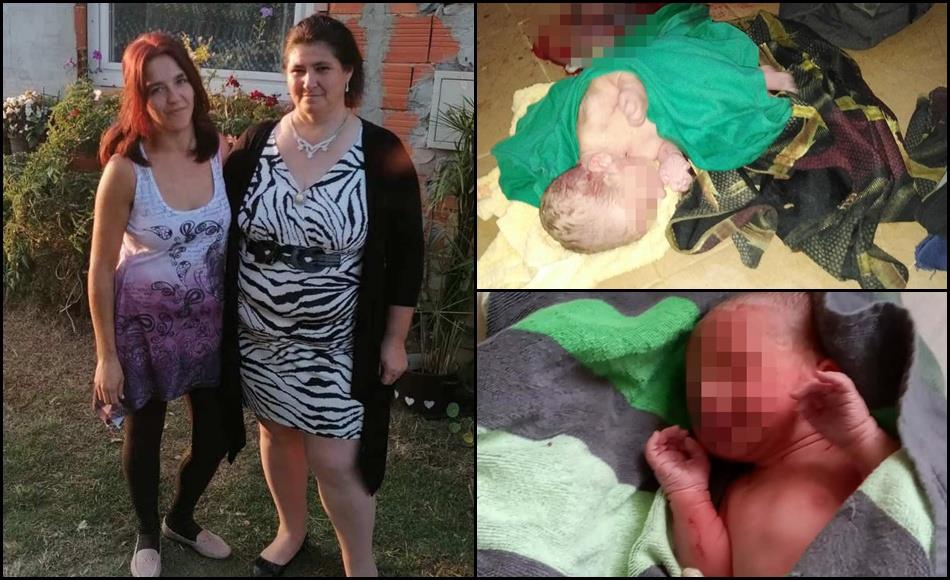 "Skinula sam trenerku, kad ispade nešto iz mene..." Drama u domu Veselinovića na Jovanjdan: Andrijana sama na hladnim pločicama u kupatilu rodila sina (FOTO)