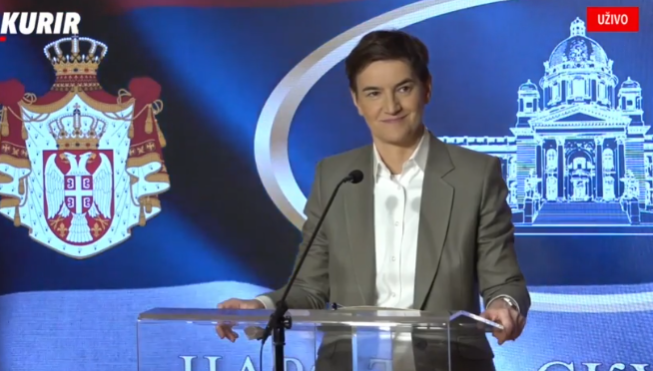 "HVALA VAM ZA SVU RADOST KOJU STE DONELI NAŠEM NARODU" Brnabić čestitala vaterpolistima Srbije na osvojenom zlatu: Pokazali ste kako se bori za svoju zemlju Kép