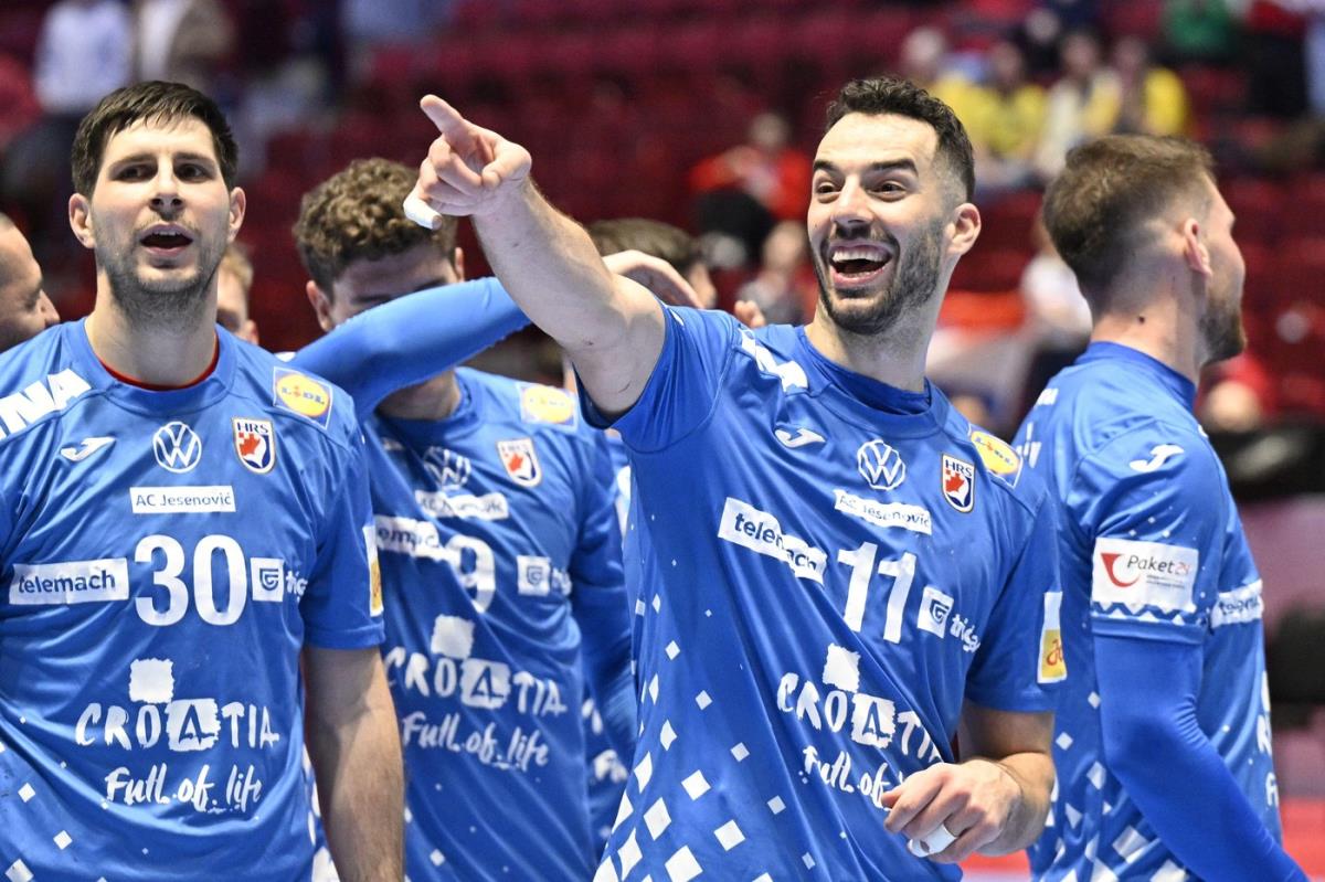 KAUBOJI OPRAVDALI ULOGU FAVORITA: Rukometaši Hrvatske pobedili Švajcarsku u drugoj fazi EP Kép