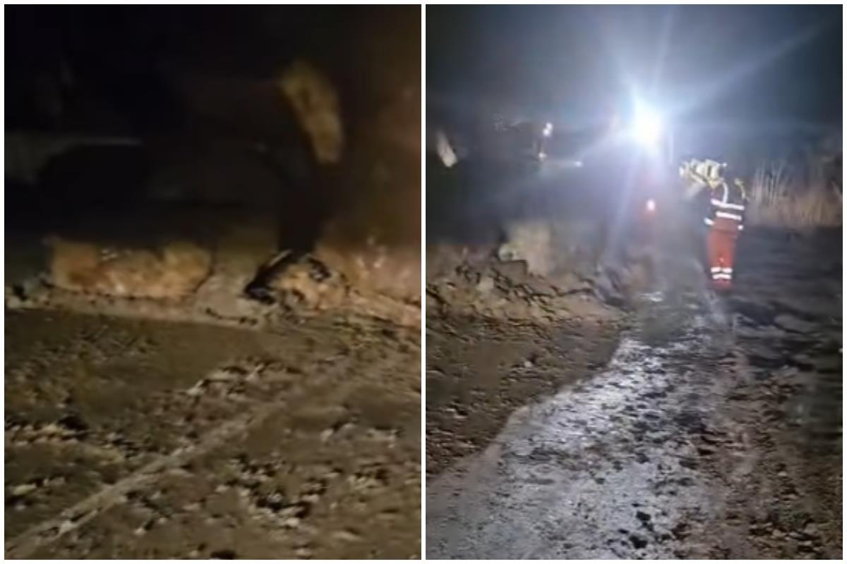 Ogromni komadi stena obrušili se na put. Drama kod Donjeg Milanovca, saobraćaj blokiran (VIDEO) Kép