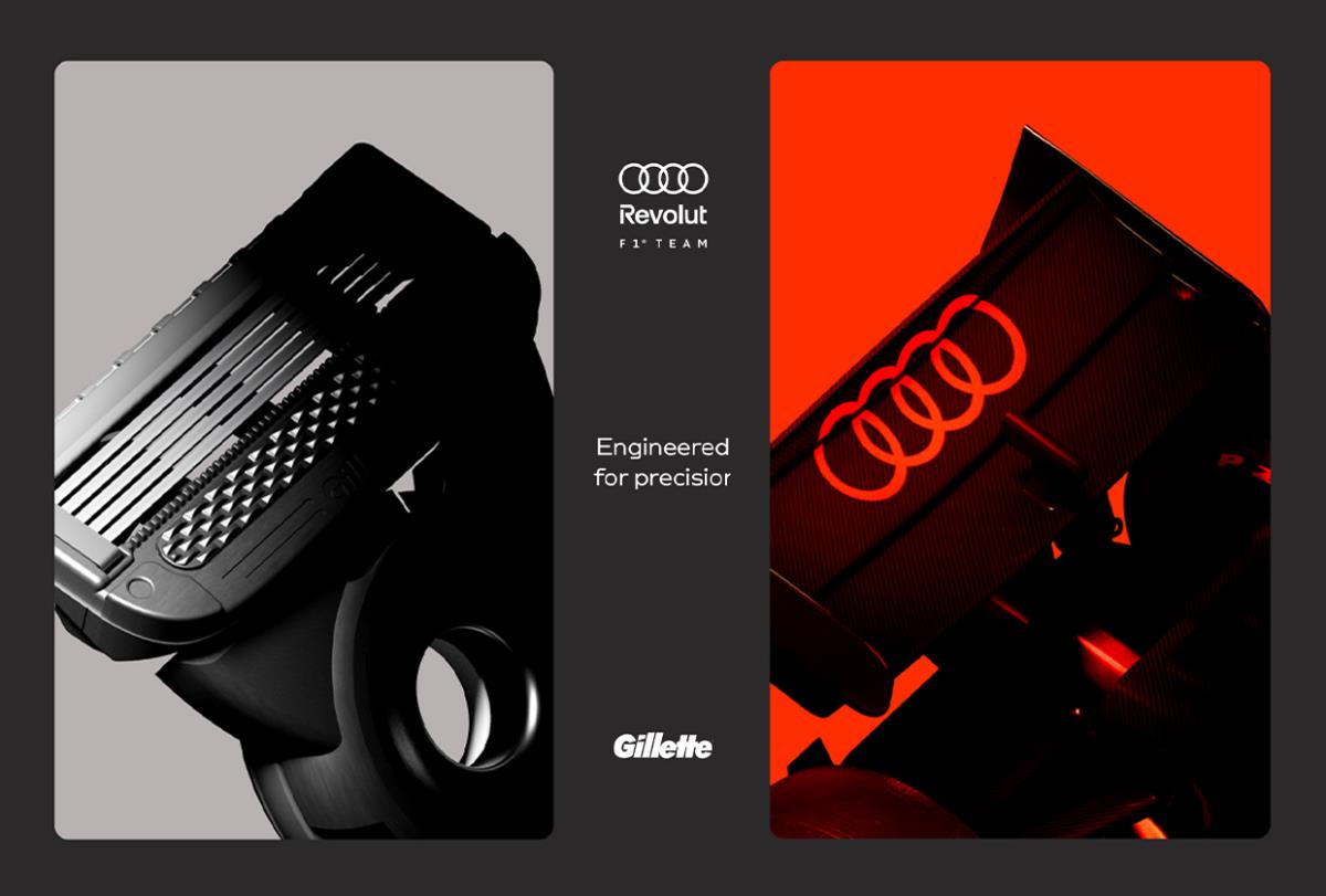 Audi Revolut F1 tim predstavlja Gillette kao zvaničnog partnera