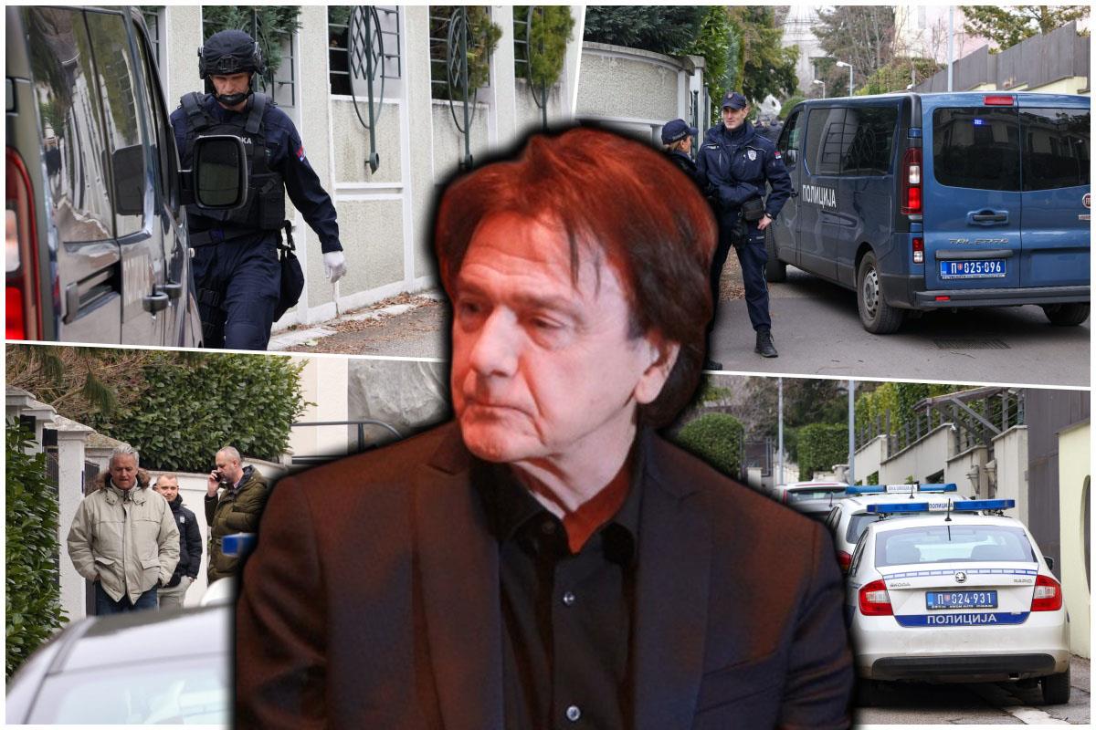 Prve slike i snimci kuće Zdravka Čolića na koju je bačena bomba