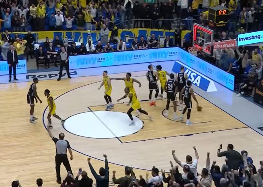 CRNO-BELA ŽUTA MINUTA I TRAGEDIJA U TEL AVIVU: Pogledajte kako je Makabi uz zvuk sirene stigao do pobede Kép