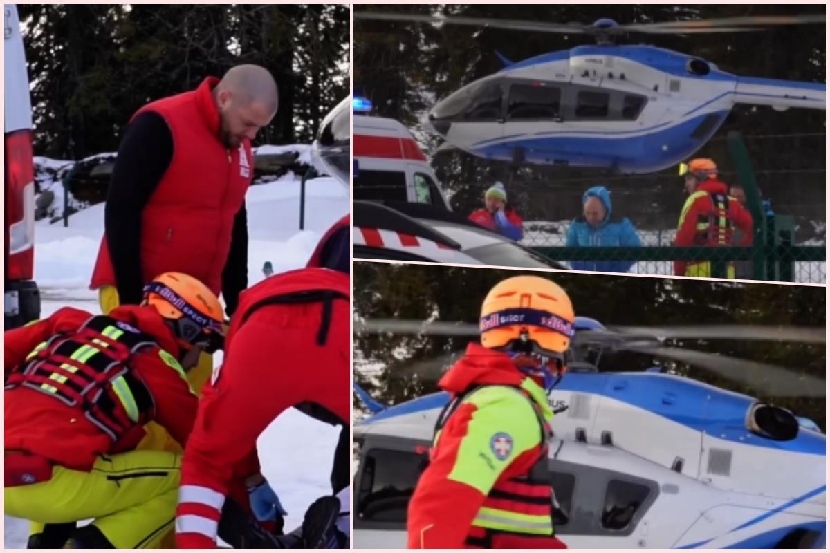 (VIDEO) Dramatičan snimak sa Kopaonika, minuti su odlučivali o ishodu: Ovako su se spasioci borili za život teško povređenog skijaša! Helikopter u akciji Kép