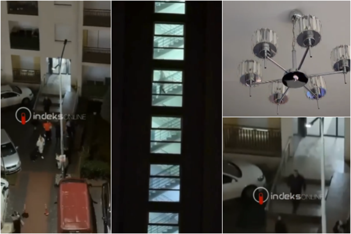 LJUDI ISTRČAVAJU IZ ZGRADE, LUSTERI SE TRESU... Prvi snimci zemljotresa koji je pogodio jug Srbije - treslo se širom zemlje (VIDEO) Kép