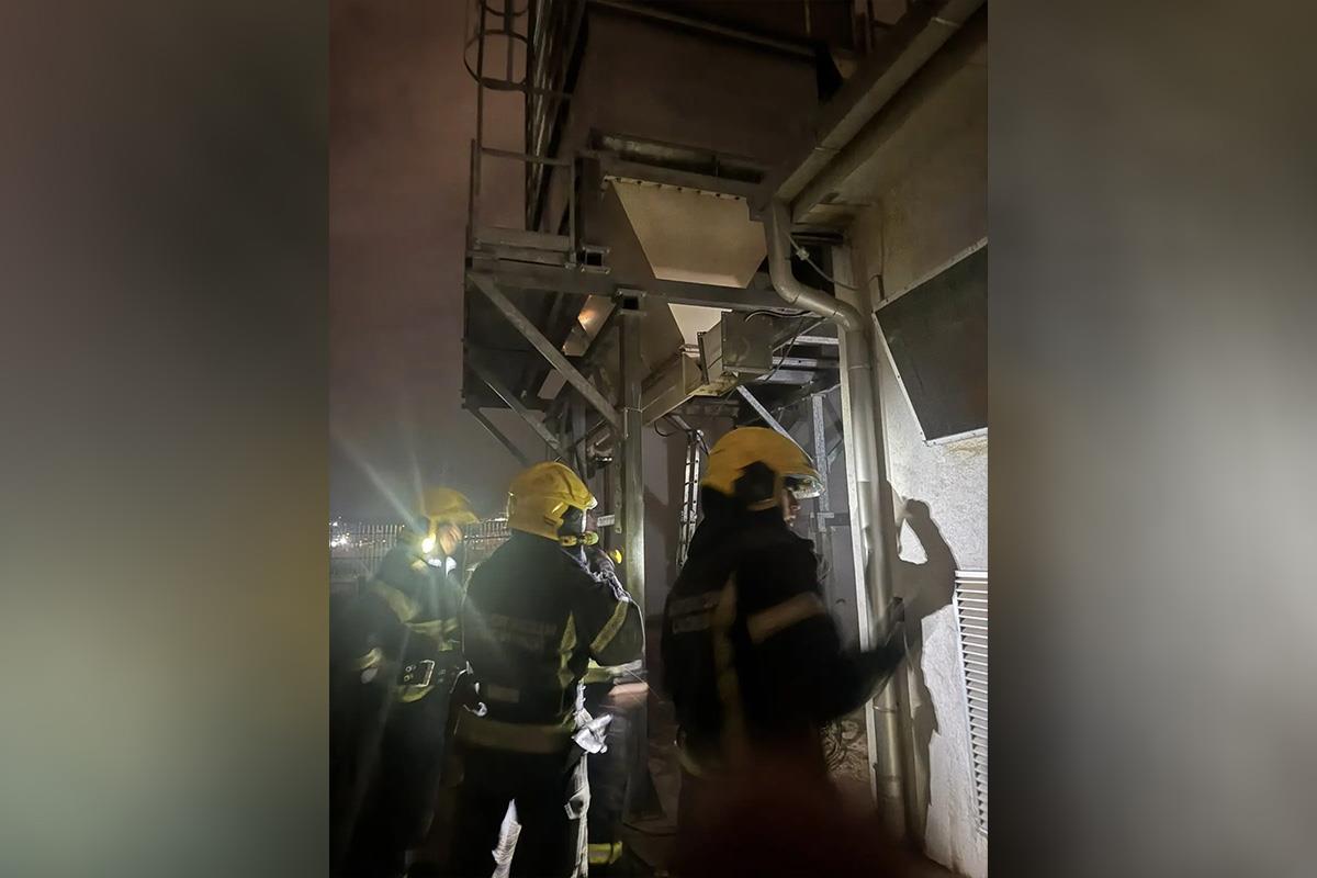 FIREFIGHTERS RESPONDED ON TIME Fire extinguished at a company in Kragujevac