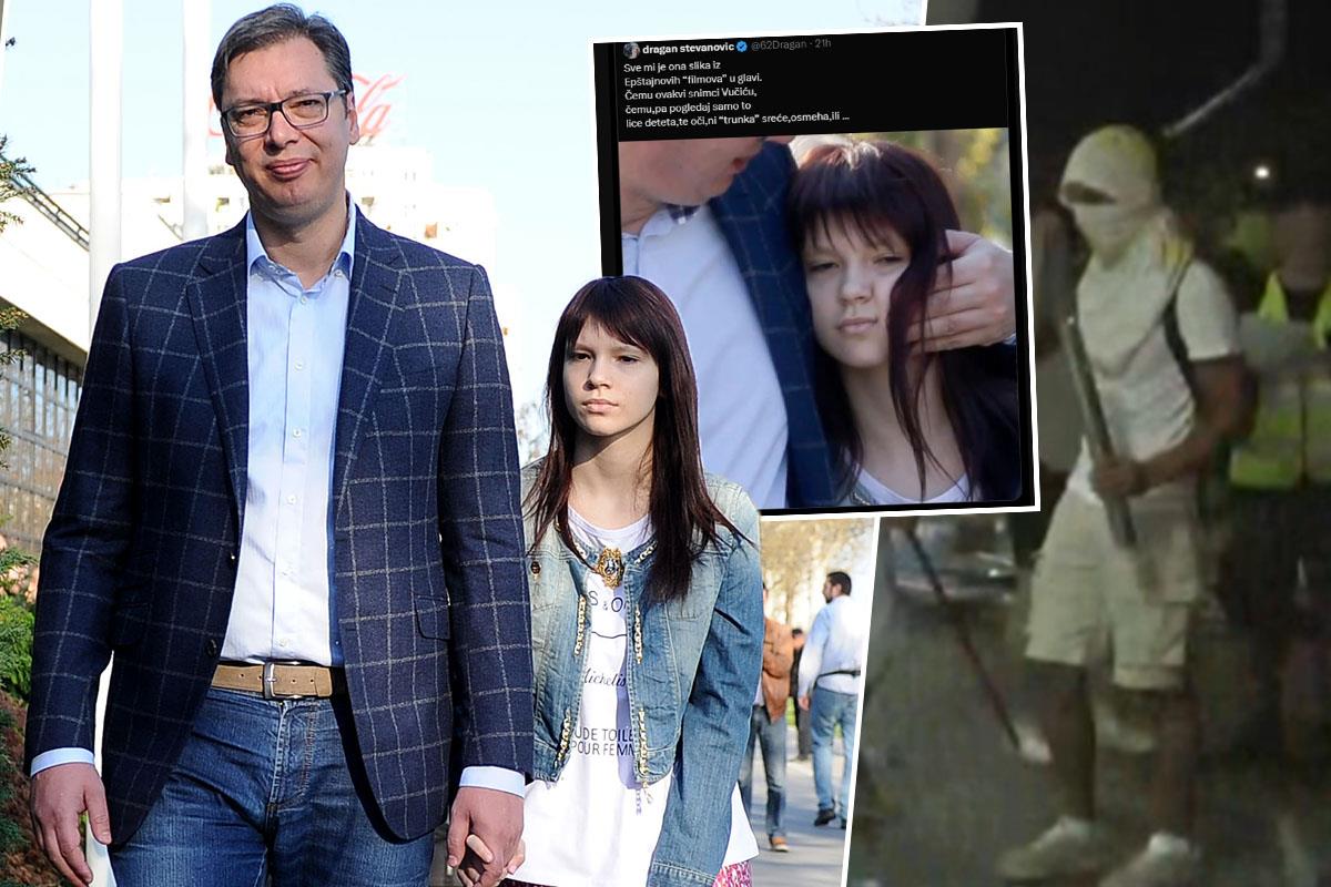 BLOCKADERS CLAIM TO FIGHT "FOR OUR CHILDREN" WHILE REMAINING SILENT ON MONSTROUS ATTACKS ON VUČIĆ'S DAUGHTER: They Dragged Pedophile Epstein Into It, But There's No News of That, Nor CONDEMNATION!