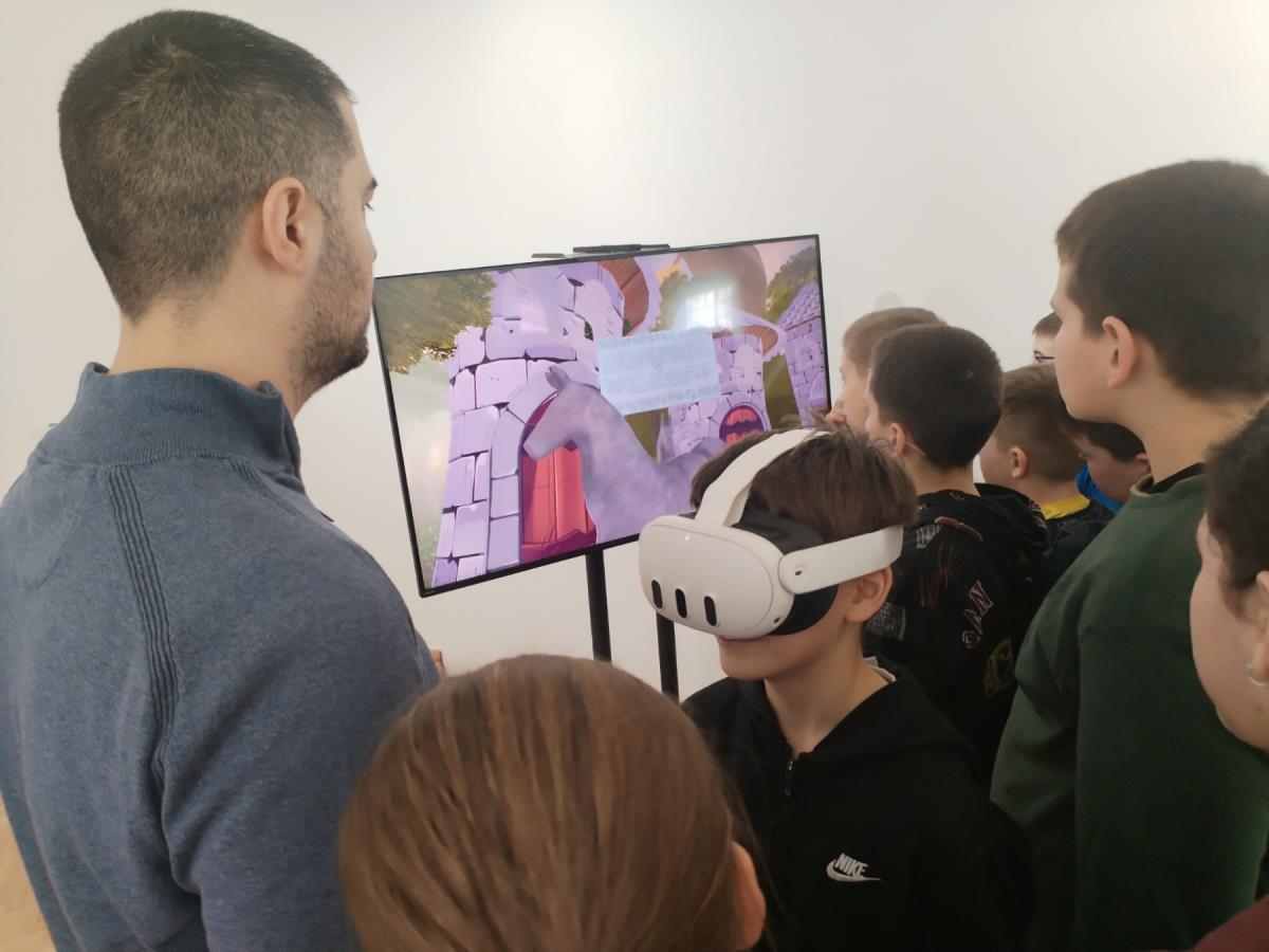 Step into the World of Stećakland: VR Glasses Take Children and Adults Through Symbols and History of Medieval Stećci in Serbia and the Region (PHOTO)