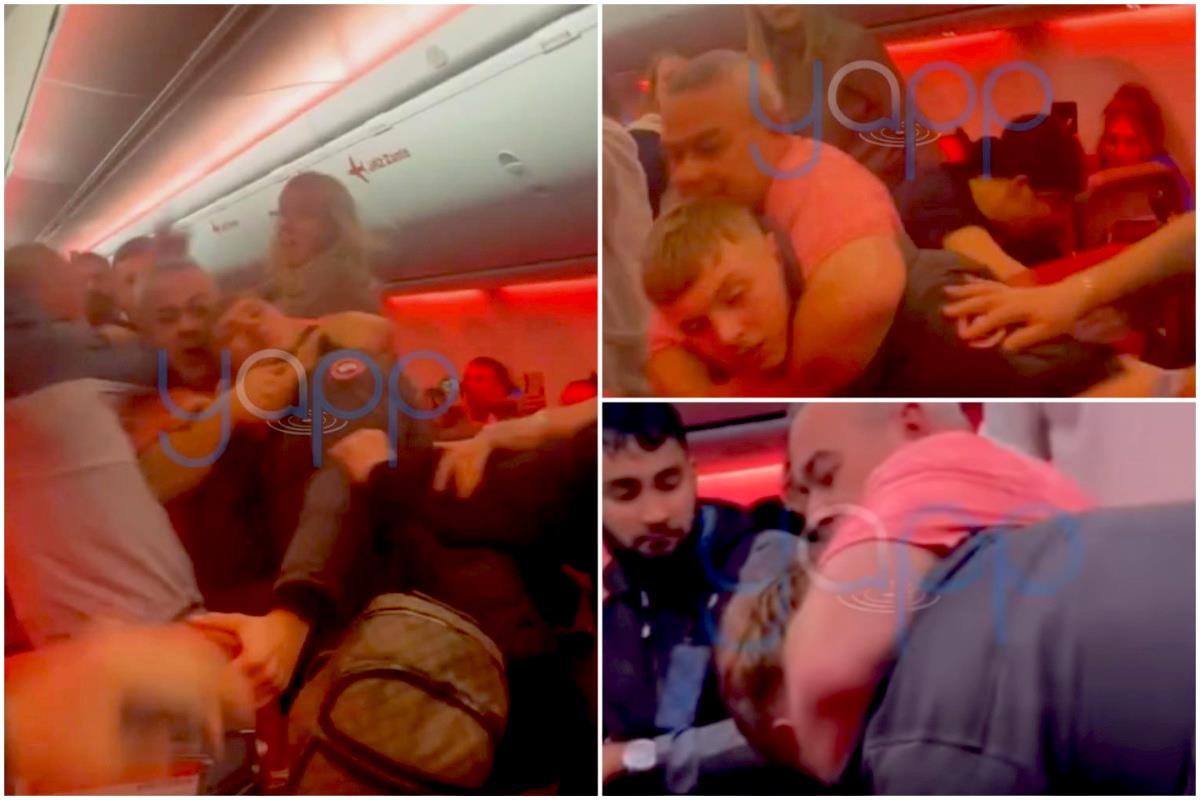 "HE CURSED AND SHOUTED, IT WAS HORRIBLE, CHILDREN HEARD EVERYTHING" New details of the BRUTAL fight on a plane from Turkey! Teeth flew everywhere, he was covered in BLOOD!""""""""""""