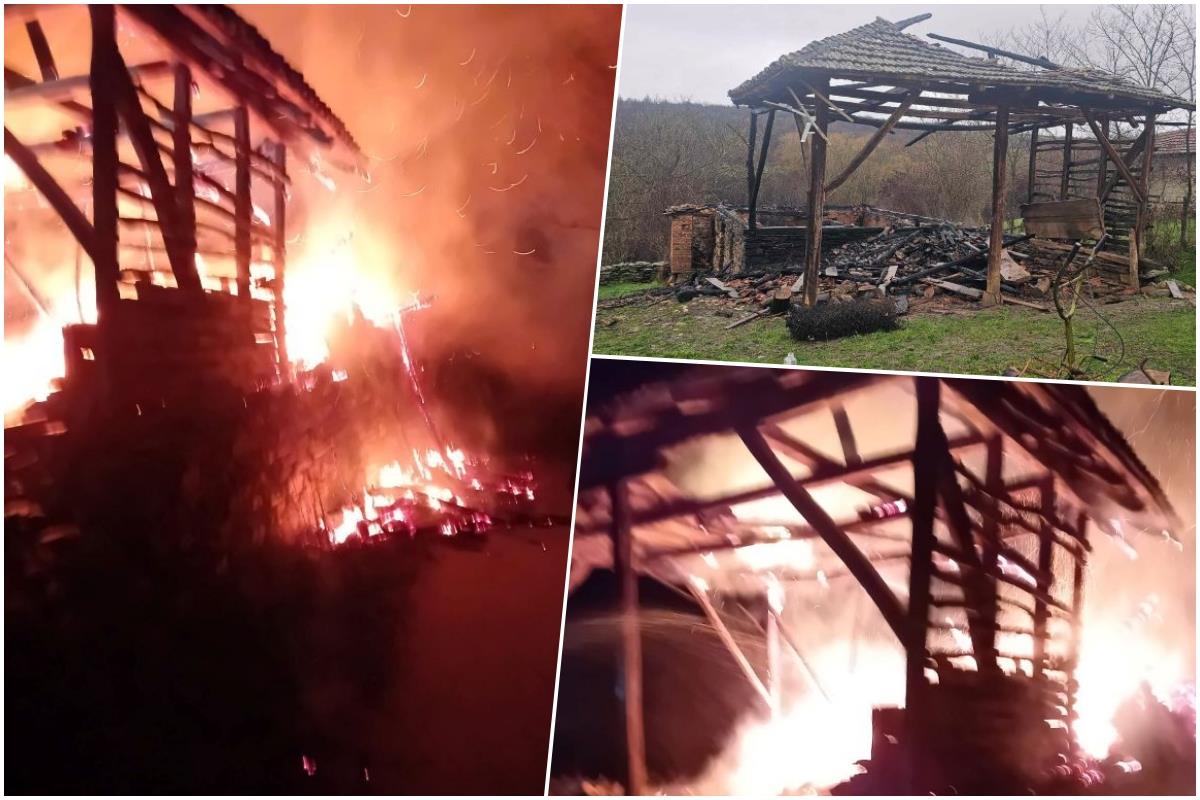 VATRA PROGUTALA OBJEKAT KOD PROKUPLJA, PIROMAN SE SAM PRIJAVIO? Novi detalji, otkriven motiv incidenta (FOTO) Kép