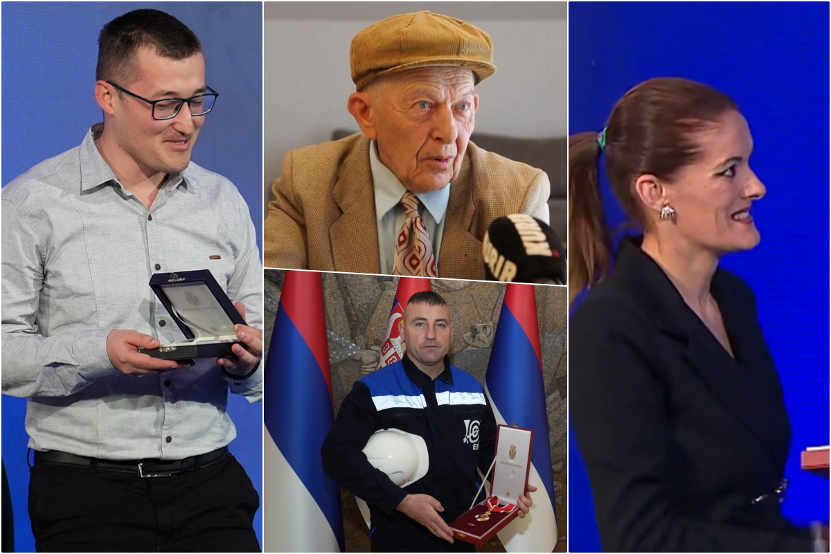 Oni su odlikovani: Učitelj Marko vozi učenike u školu, poljoprivrednica Ljiljana porodicu digla iz pepela, a deka Dušan u devetoj deceniji sprema doktorat Kép
